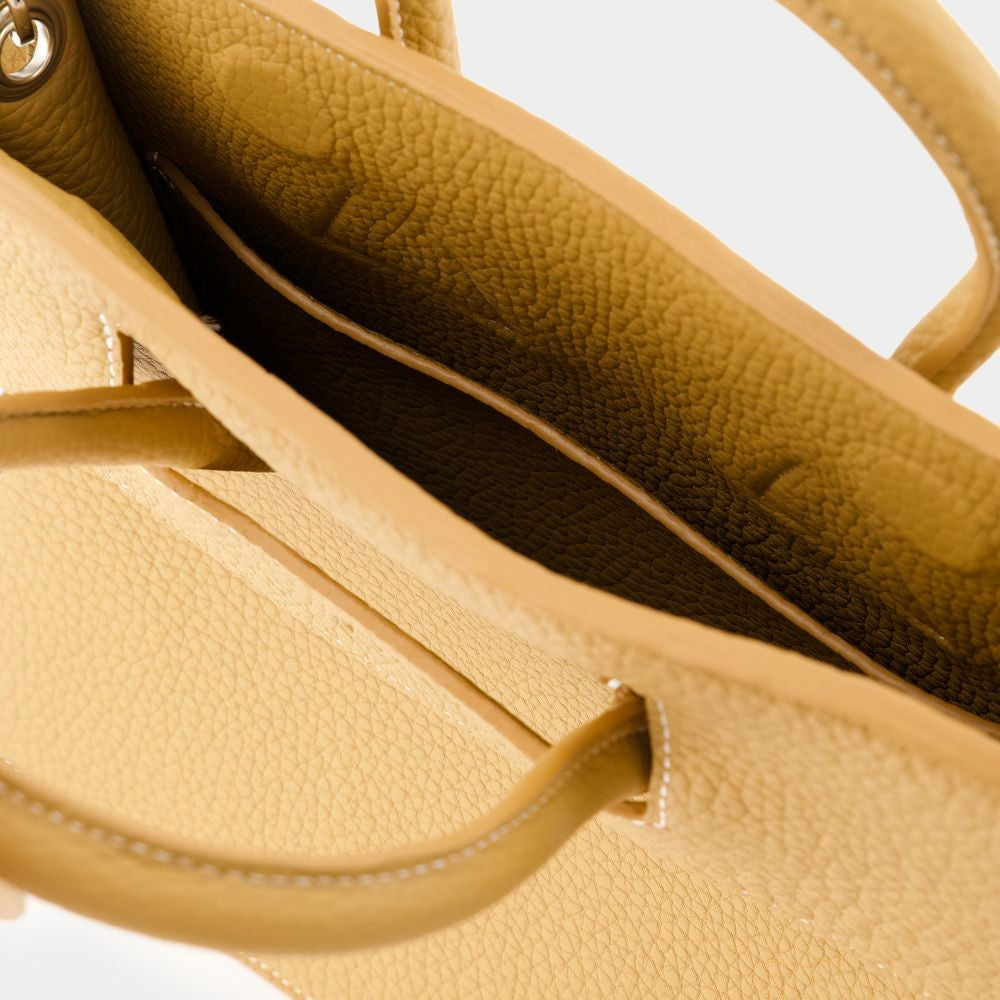 Atxi Etxea Mini Purse - Leather - Beige