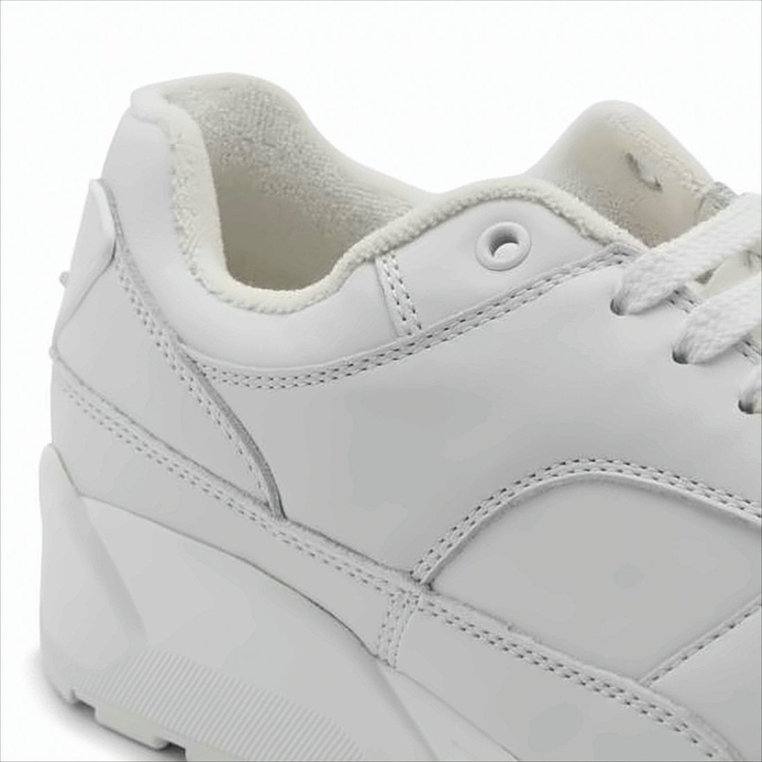 Saint Laurent Smooth Calf Leather Low-Top Sneakers With Rubber Sole