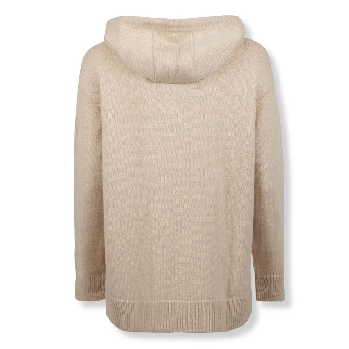 Max Mara Knitted Hoodie With Dropped Shoulders