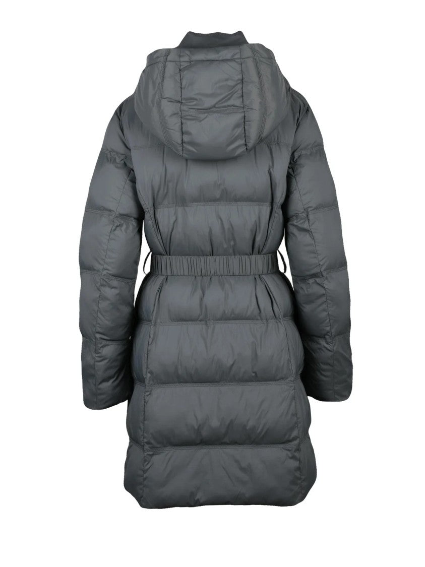 Pennyblack Grey Polyamide Quilted Down Jacket