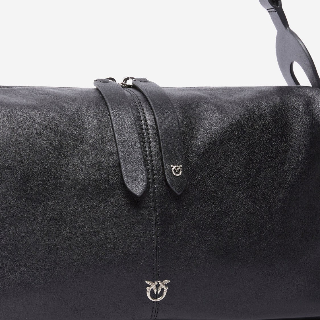 Pinko Medium Keeper Bag In New Bicker Leather