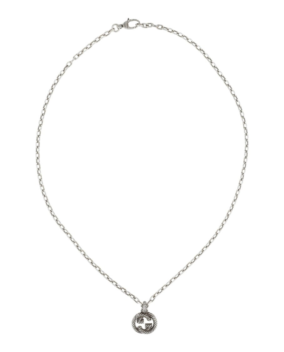 Gucci Burnished Interlocking G Necklace