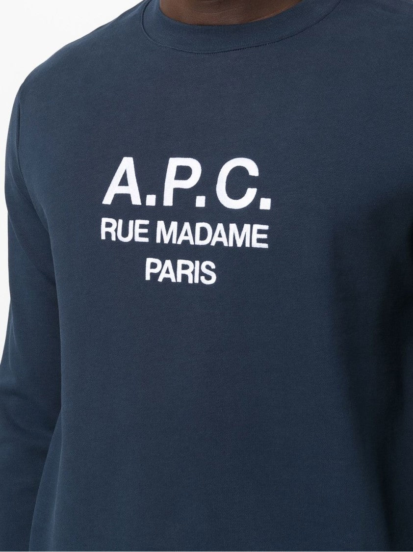 A.P.C. Men's Cotton Blend Rufus Sweatshirt