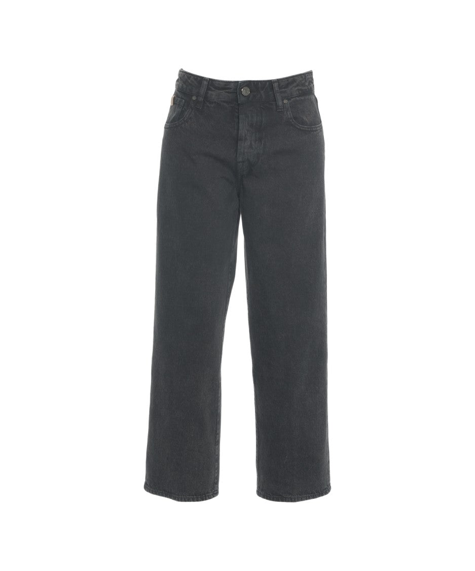 Jacob Cohen Straight Leg Jeans With Classic Five-Pocket