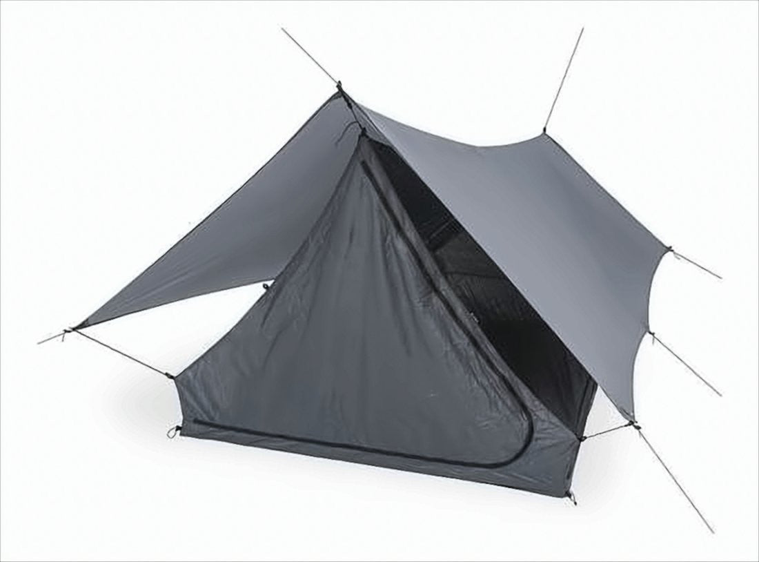 Liteway Triangular Outdoor Shelter With Zippered Entrance