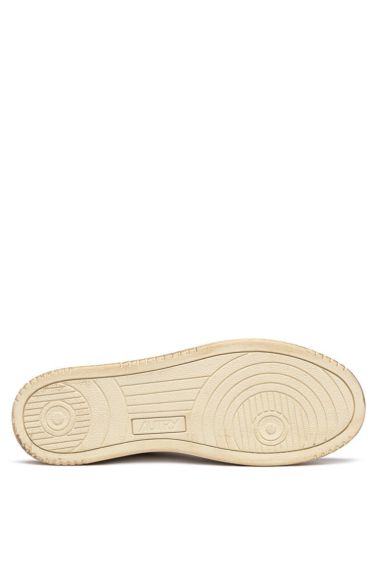 Autry Supervintage Women’S Sneakers In Antiqued Leather