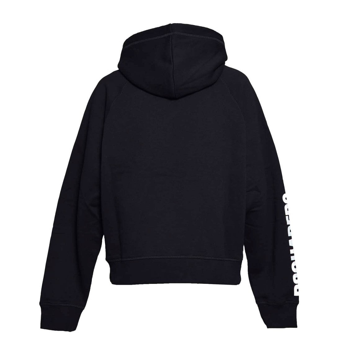 Dsquared2 Black Cotton Cipro Raglan Hoodie