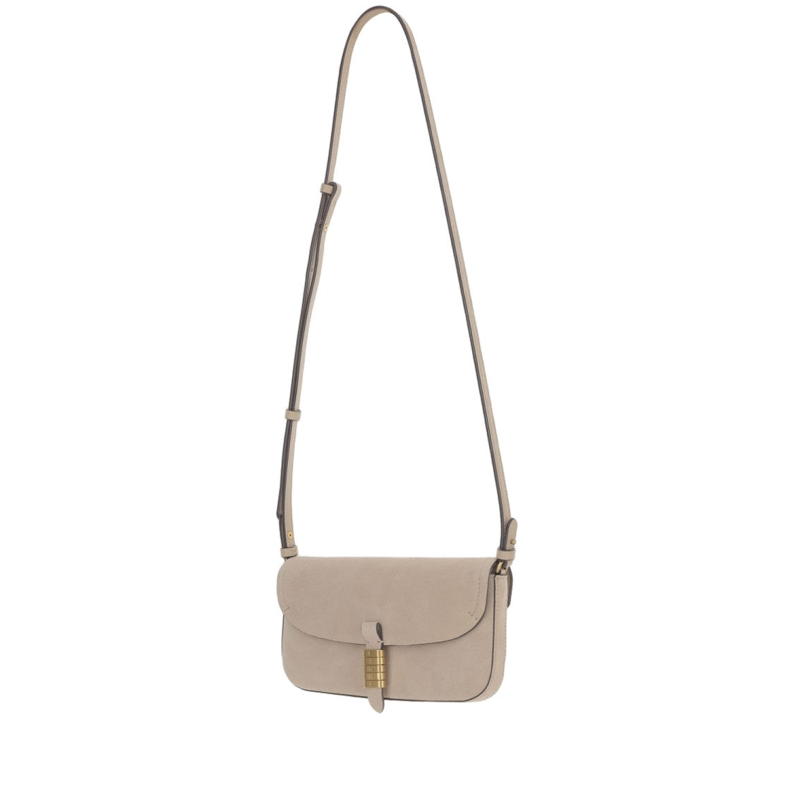Pinko Saddle Leather Shoulder Bag