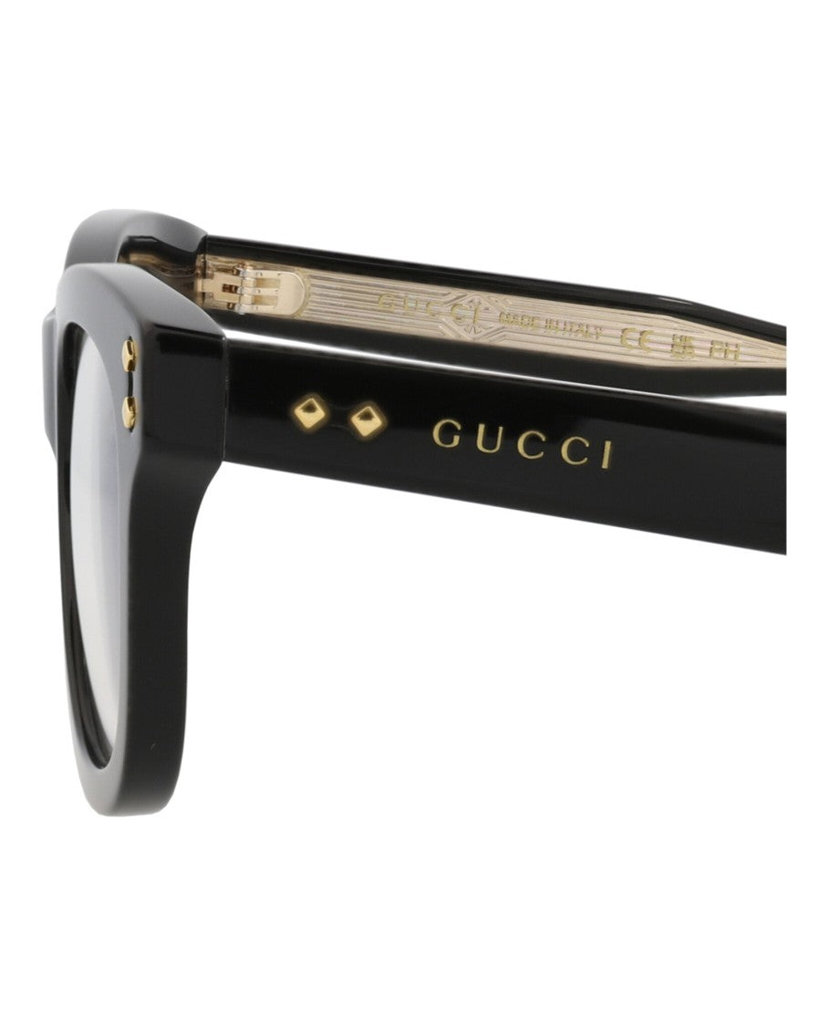 Gucci Photochromic Square-Frame Acetate Sunglasses With Saddle Nose Bridge