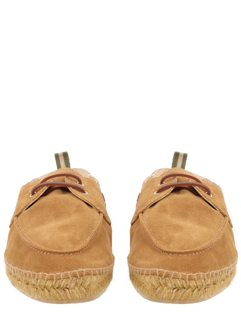Castaner Nemot Brushed Suede Jute Loafers