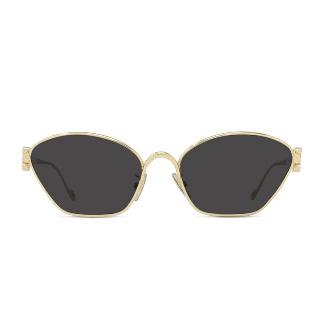 Loewe Gold Anagram Metal Sunglasses