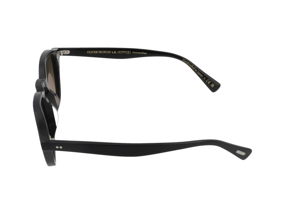Oliver Peoples Gradient Lens Silver Rivet Detail Square Sunglasses