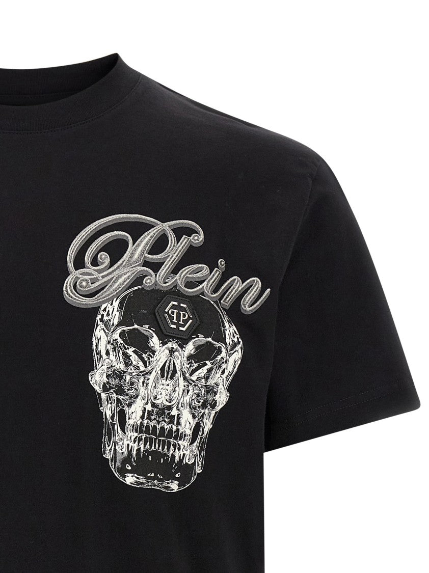 Philipp Plein Glass Skull' T-Shirt