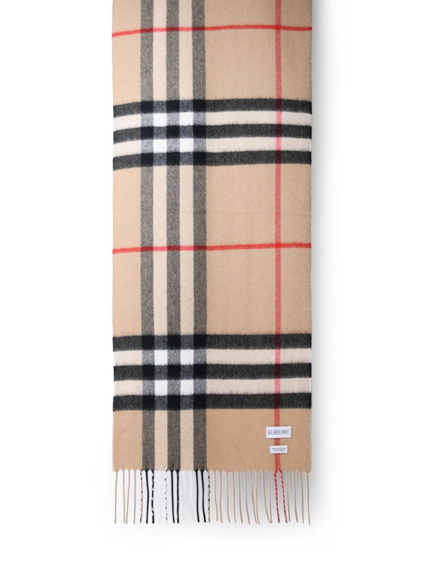 Burberry Beige Cashmere Scarf