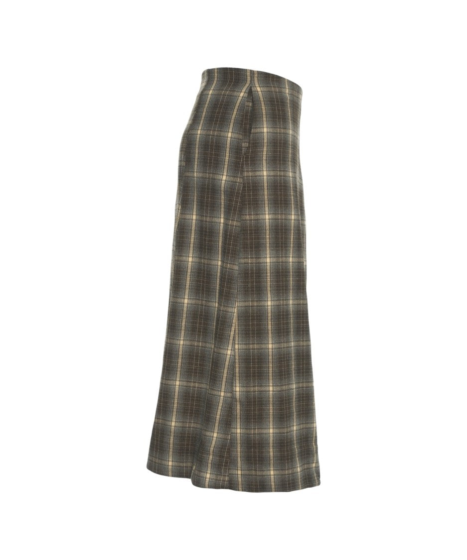 Loveshild 1979 Elaine' Checked Midi Skirt