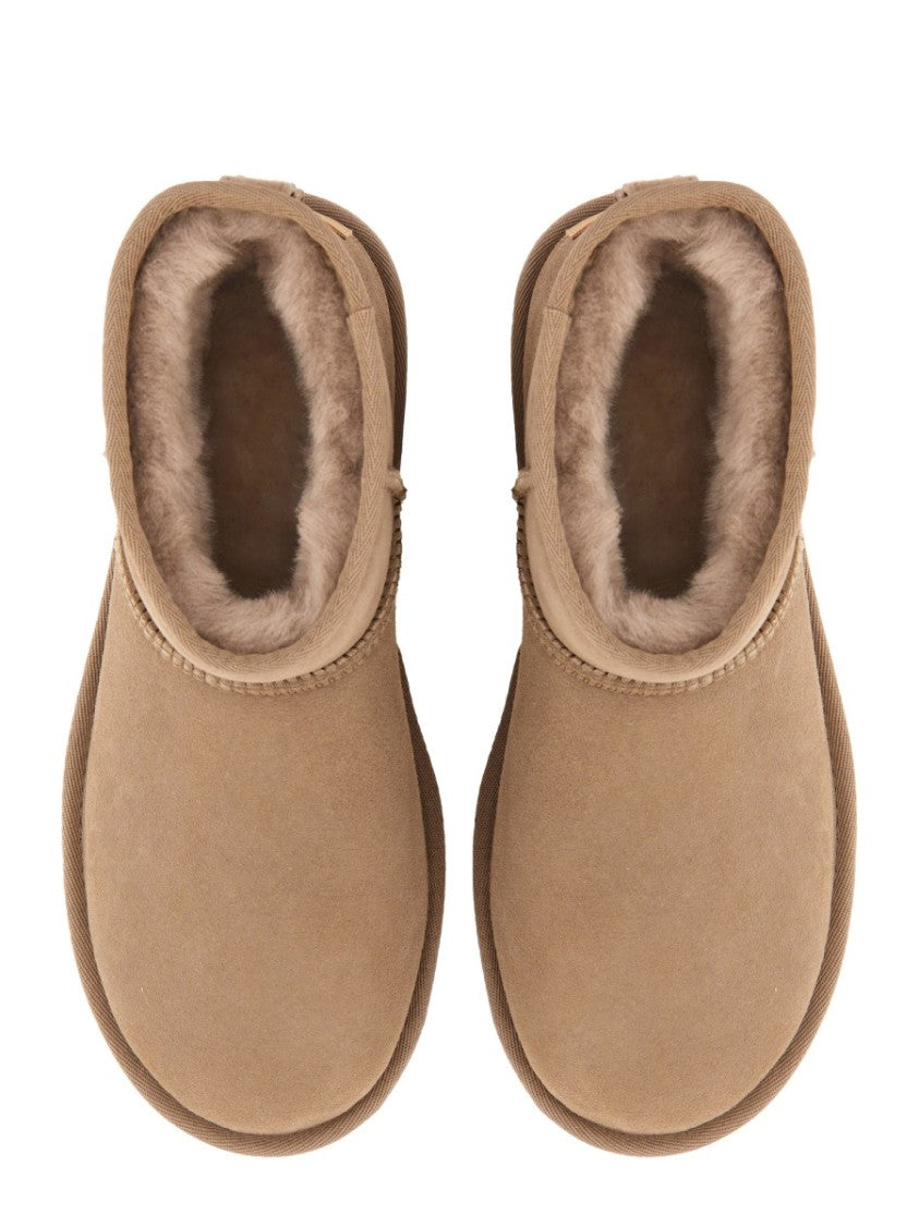 Ugg Classic Mini Ii Leather Ankle Boots