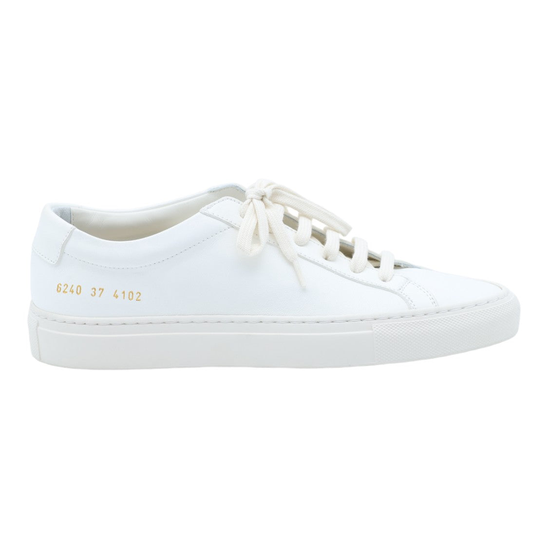 Common Projects Low-Top Leather Sneakers With Embossed Detail