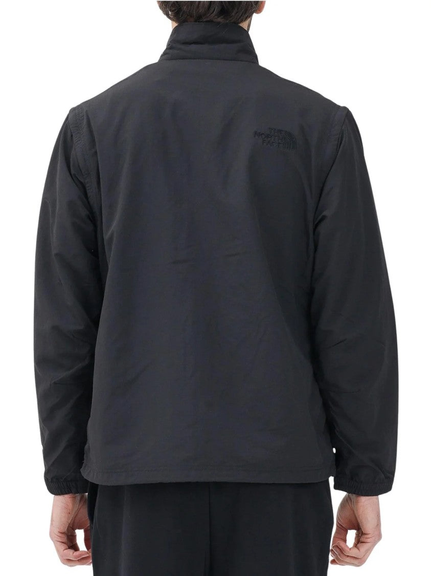 The North Face Black Nylon Windbreaker Jacket
