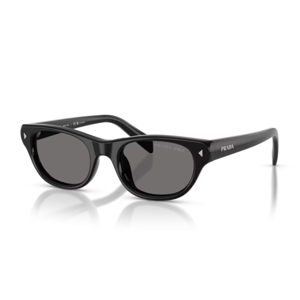 Prada Sophisticated Cat-Eye Sunglasses With Glossy Acetate Frame