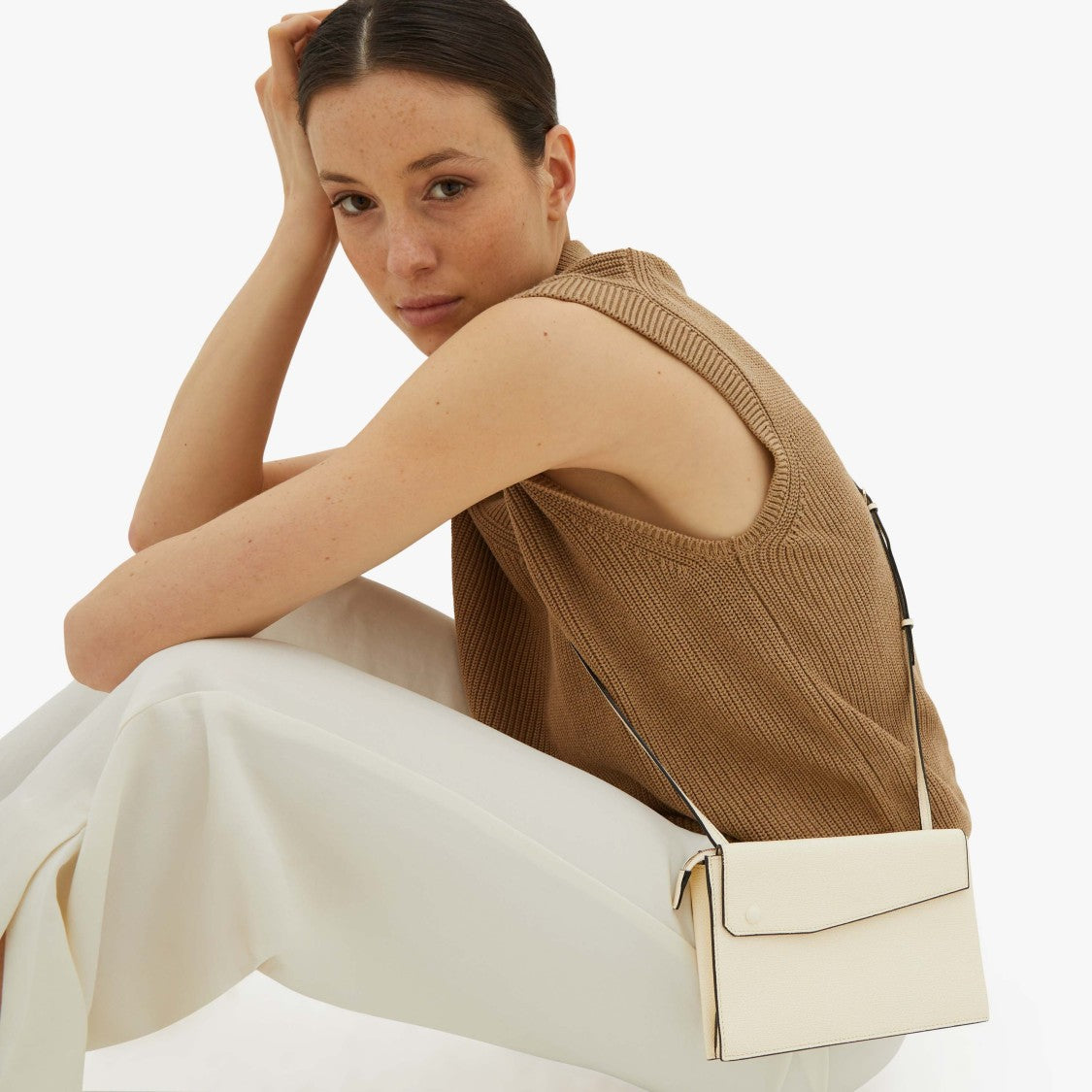 Valextra Borsa Trio Crossbody