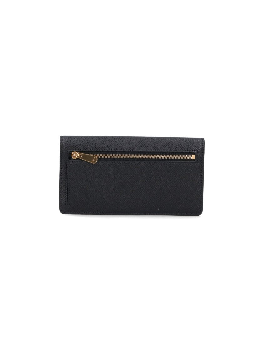 Ferragamo "Gancini" Wallet – Black