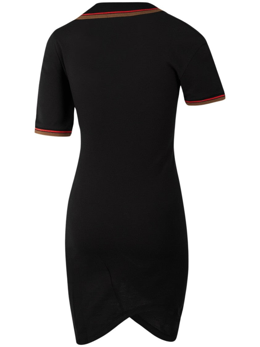 Vivienne Westwood Glory Asymmetrical Polo Mini Dress