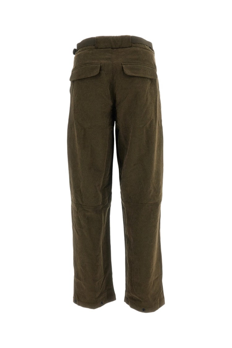 Pas Normal Studios Green Off-Race Technical Wide Straight-Leg Pants