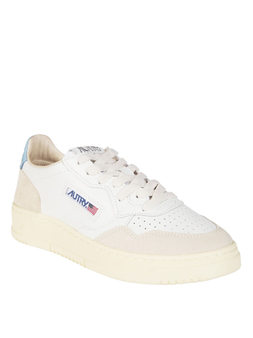 Autry White Medalist Low Ls12 Sneakers