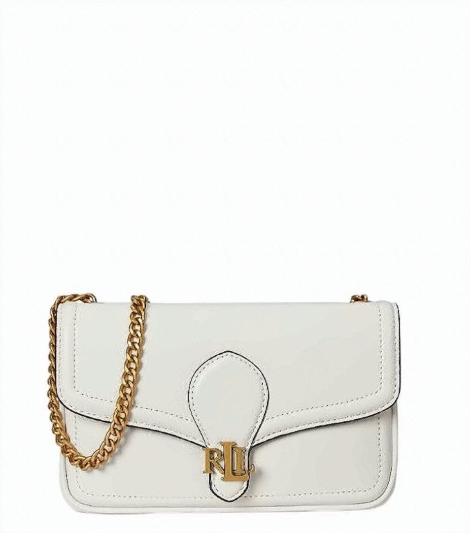 Lauren Ralph Lauren Bradley Hammered Leather Shoulder Bag