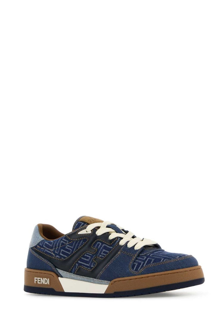 Fendi Denim Fendi Match Sneakers