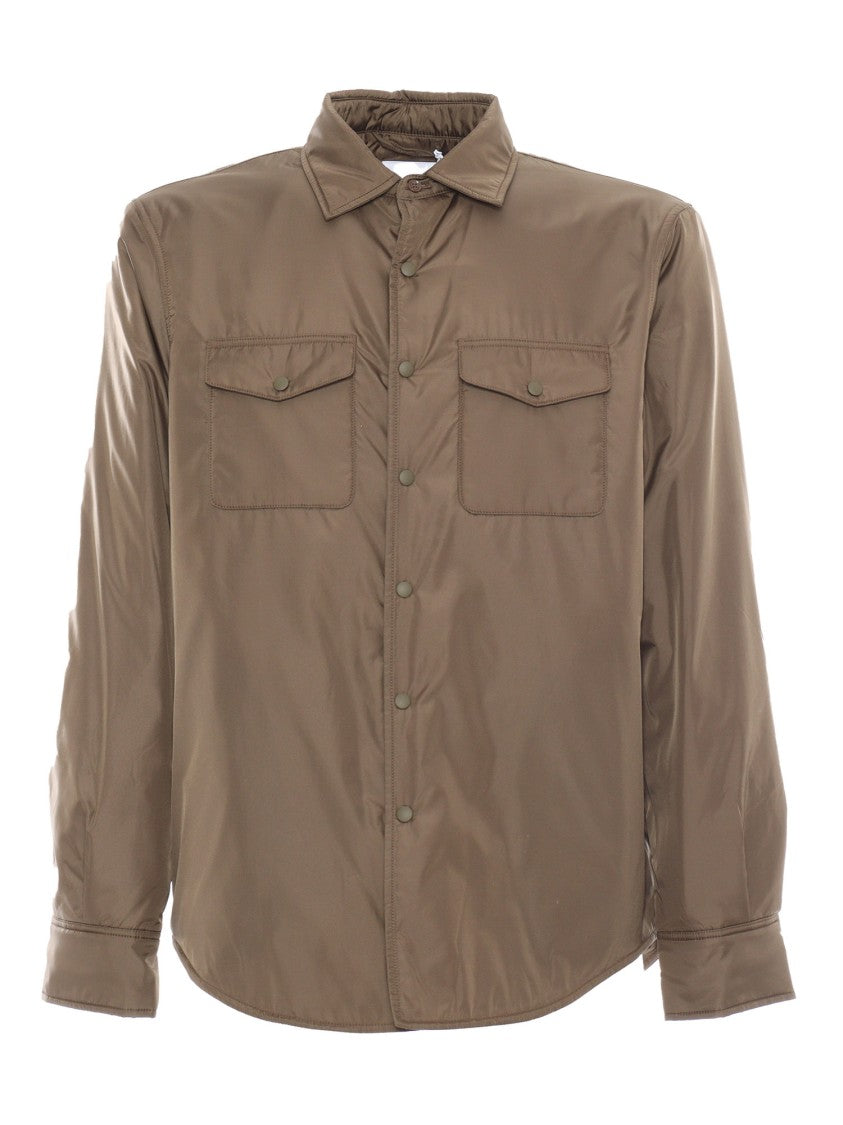 Aspesi Lightweight Button-Up Shirt With Two Chest Pockets