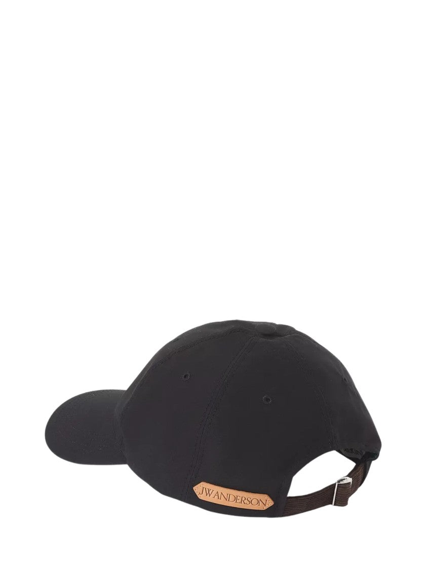 J. W. Anderson Black Baseball Curved Brim Hat