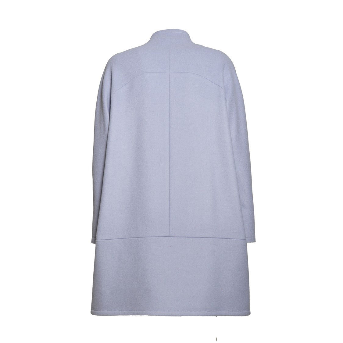 Gianluca Capannolo Short Single-Breasted Virgin Wool Blend Coat