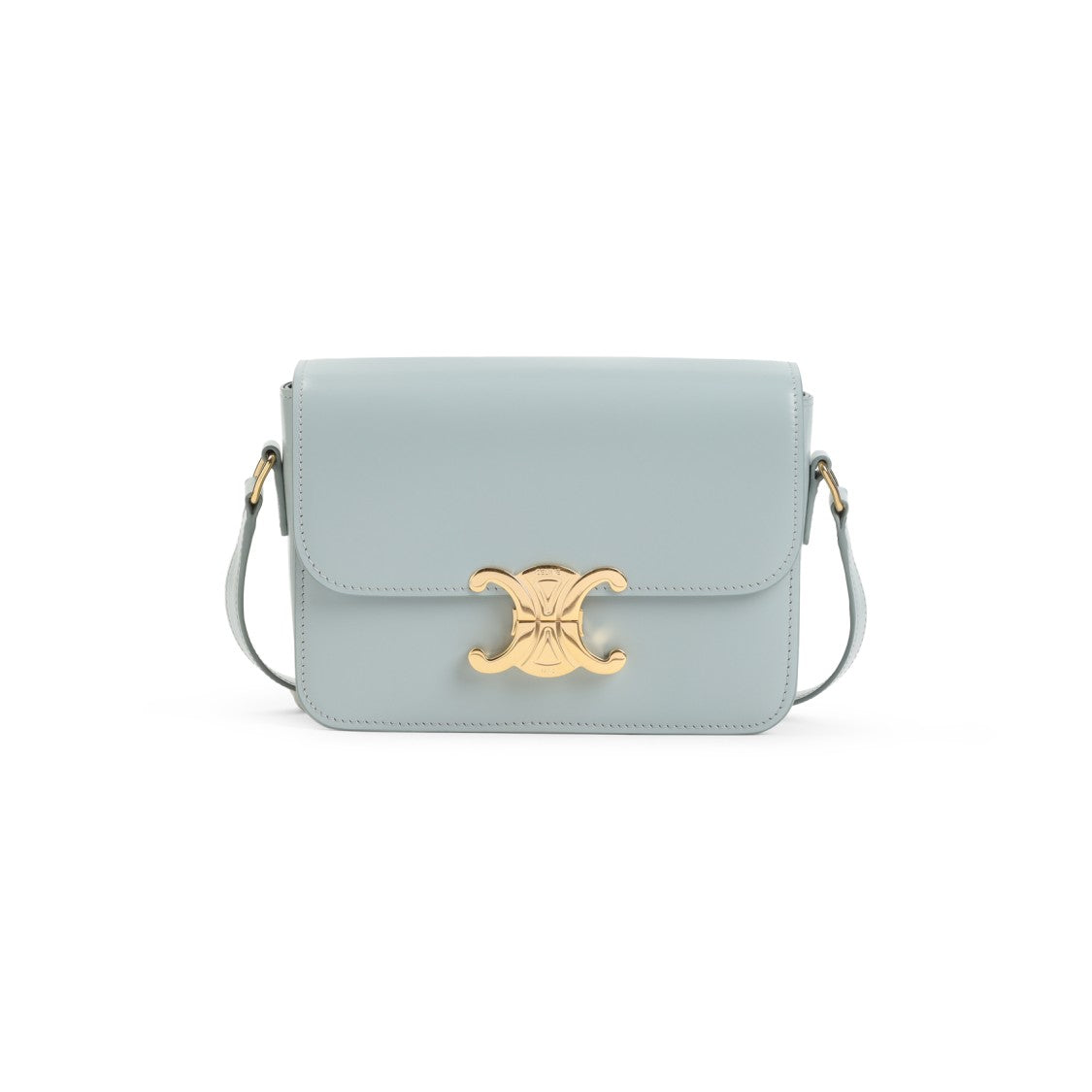 Celine Ice Blue Calf Leather Shoulder Bag