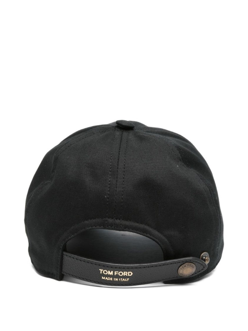 Tom Ford Curved Peak Hat With Embroidered Logo
