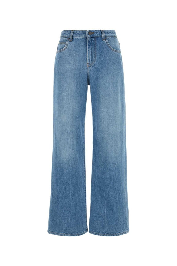 The Row Denim Egllitta Wide-Leg Jeans