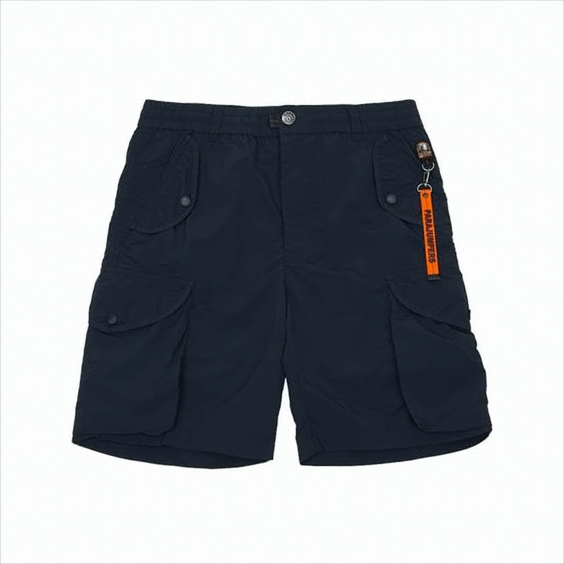 Parajumpers Utilitarian Blue Shorts With Structured Waistband
