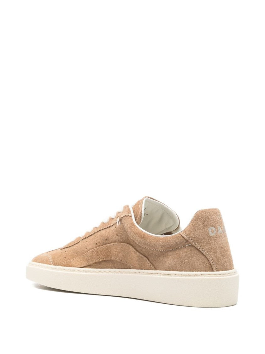 Dsquared2 Low-Top Brown Calf Leather Sneakers