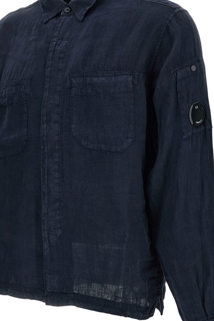 C.P. Company Long-Sleeved Linen Shirt