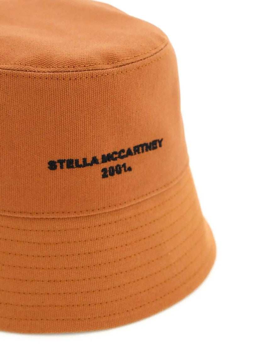 Stella Mccartney Eco Cotton Logo Bucket Hat