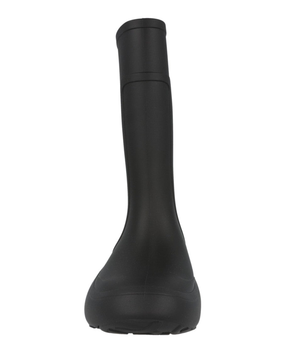 Ferragamo Gancini Mid-Calf Rainboots With Distinctive Design