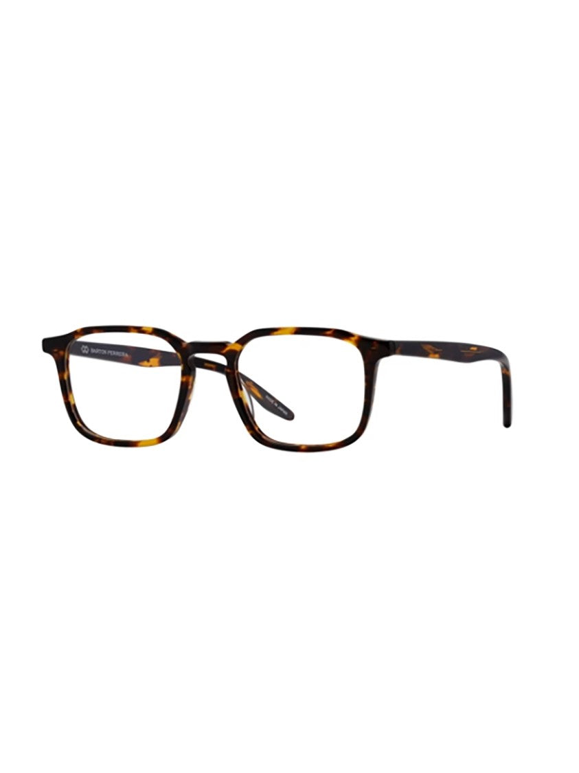 Barton Perreira Brown Raymond Rectangular Tortoiseshell Sunglasses