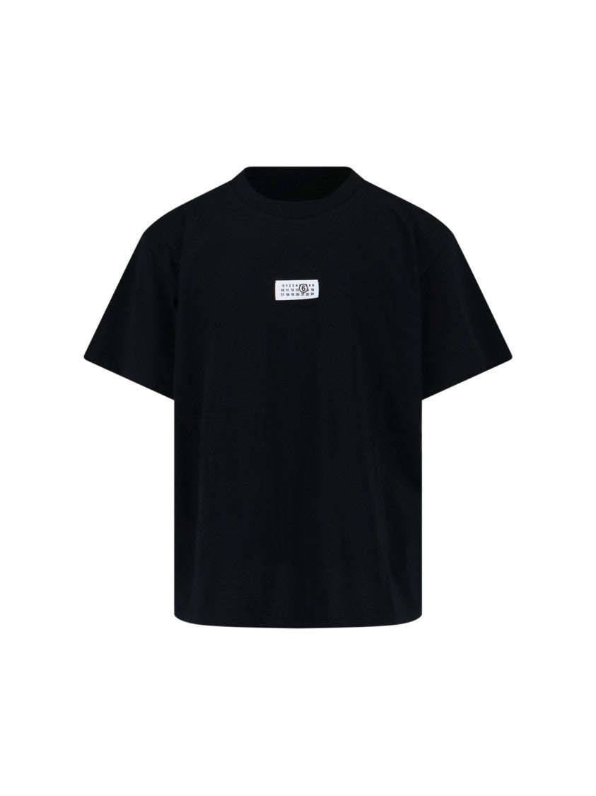 Mm6 By Maison Margiela "Numeric" T-Shirt – Black