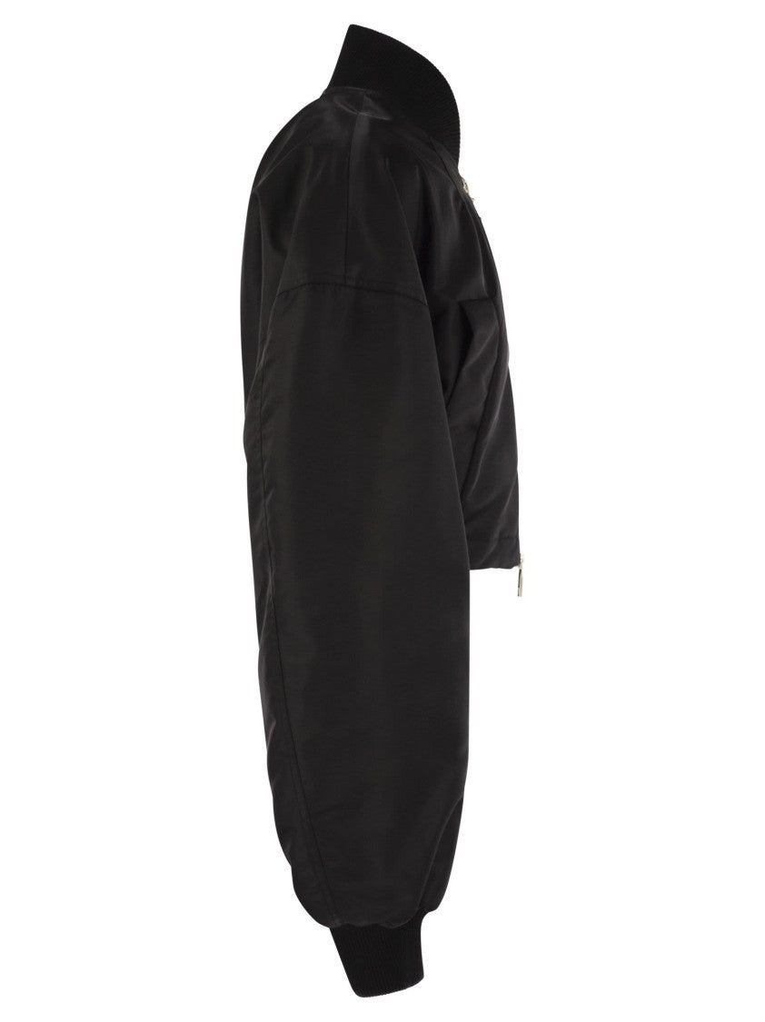 Sportmax Avenue - Drip-Proof Twill Bomber Jacket