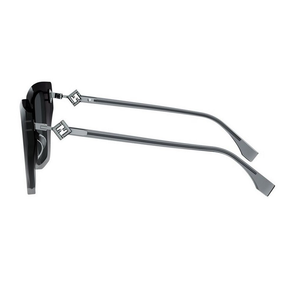Fendi Ff Diamonds Oversized Square Sunglasses