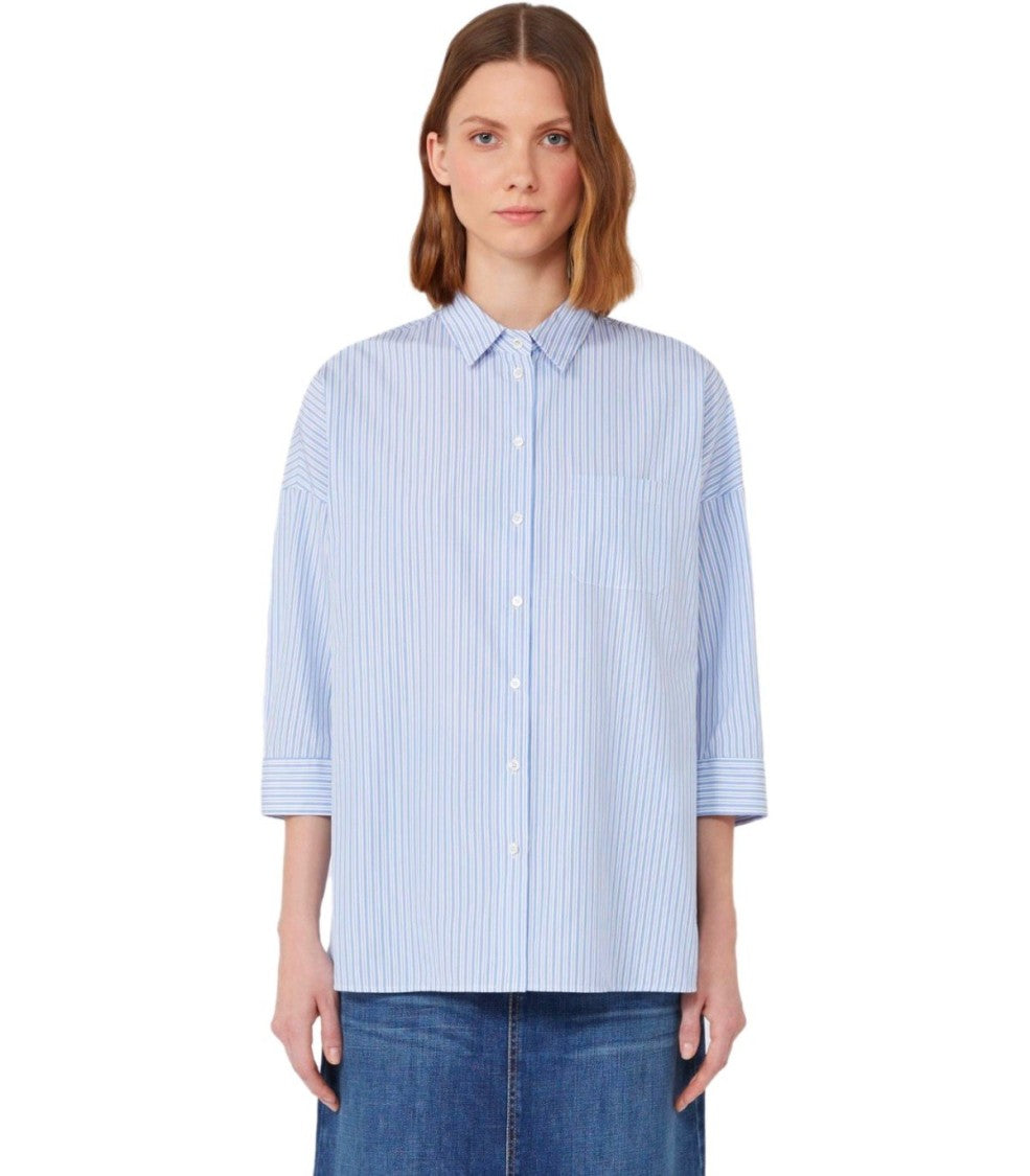 Max Mara Giralda Light Blue Shirt