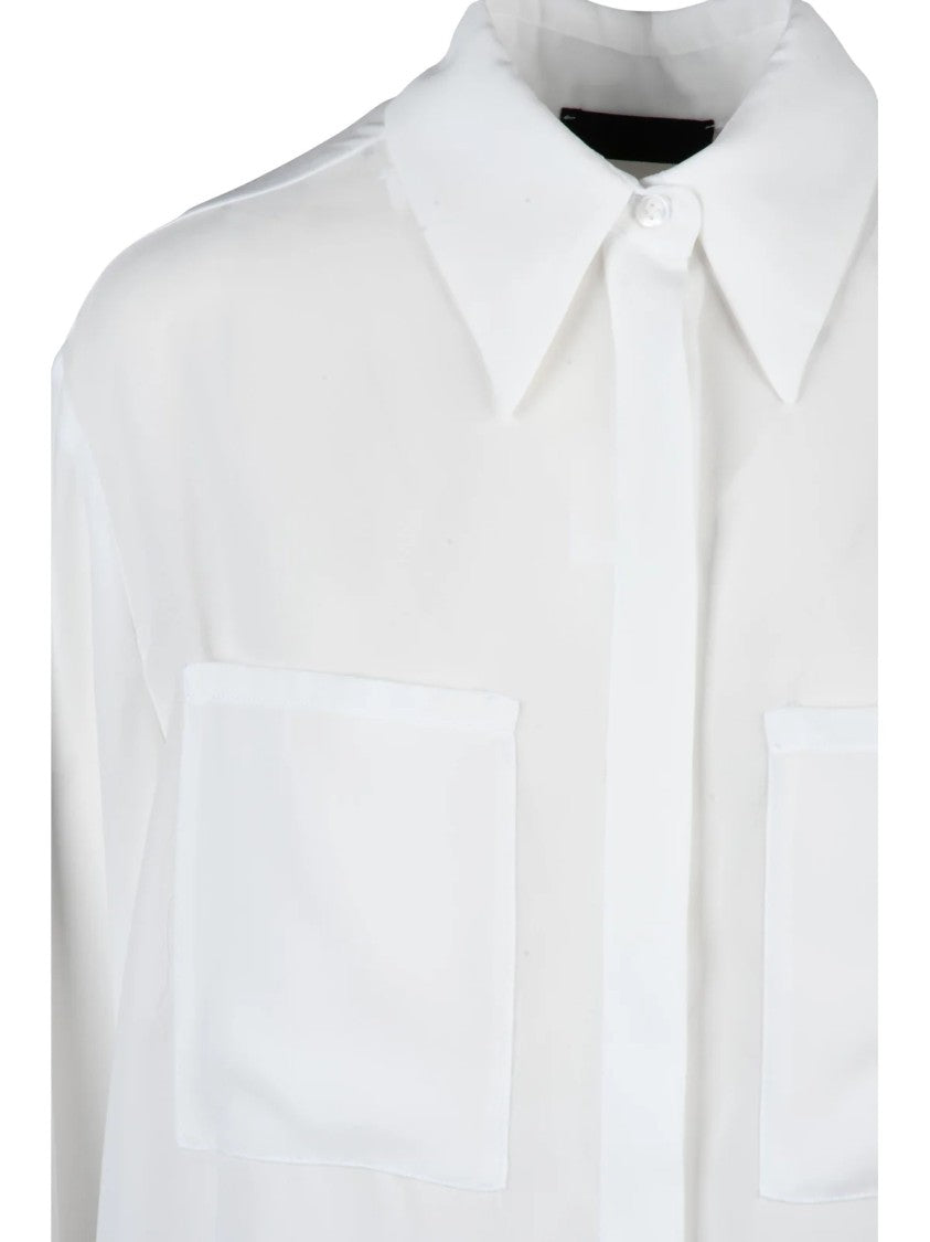 Black 961 White Polyester Shirt