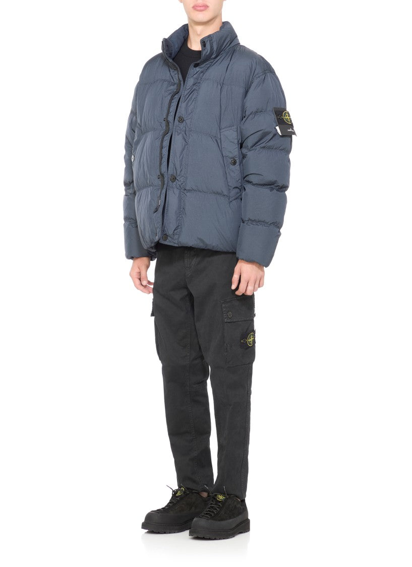 Stone Island Minimalist Black Wool Sweater