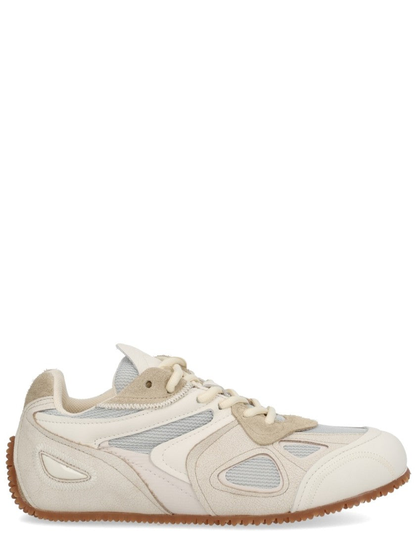 Axel Arigato Beige Slow Runner Layered Suede Sneakers