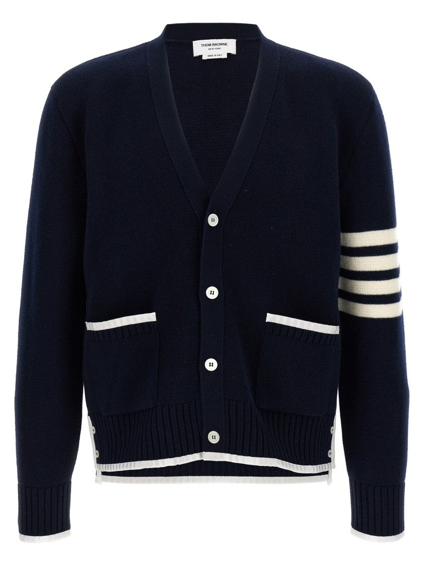 Thom Browne 4-Bar' Wool Cardigan
